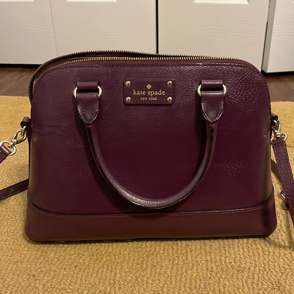Purple Kate Spade Shoulder bag